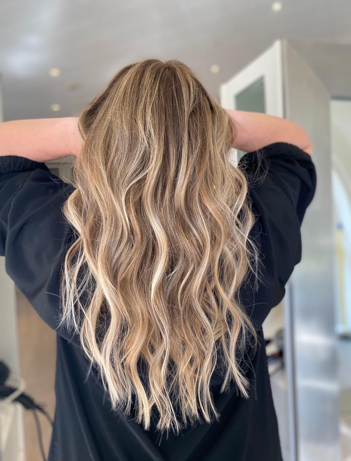 Hair by Justice Pallais at Salon 11:11